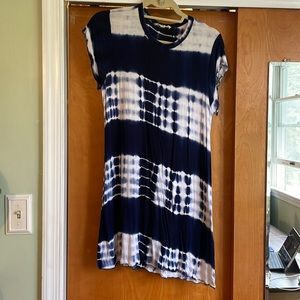 Pacsun t-shirt dress tye dye size L